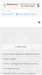 Mobile Screenshot of biblioteka.awf-bp.edu.pl